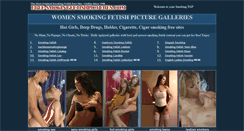 Desktop Screenshot of free-smokingfetishpictures.com
